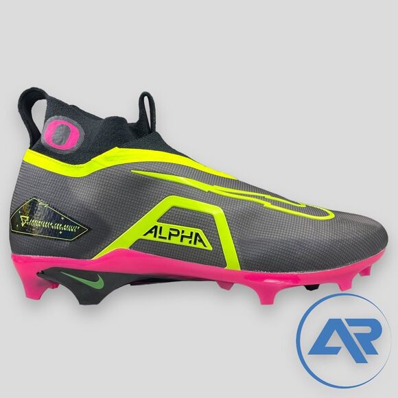 Nike Alpha Menace Elite 3 Oregon Ducks PE Men's Size 12.5 Wide DH3352-067 - Picture 2 of 7